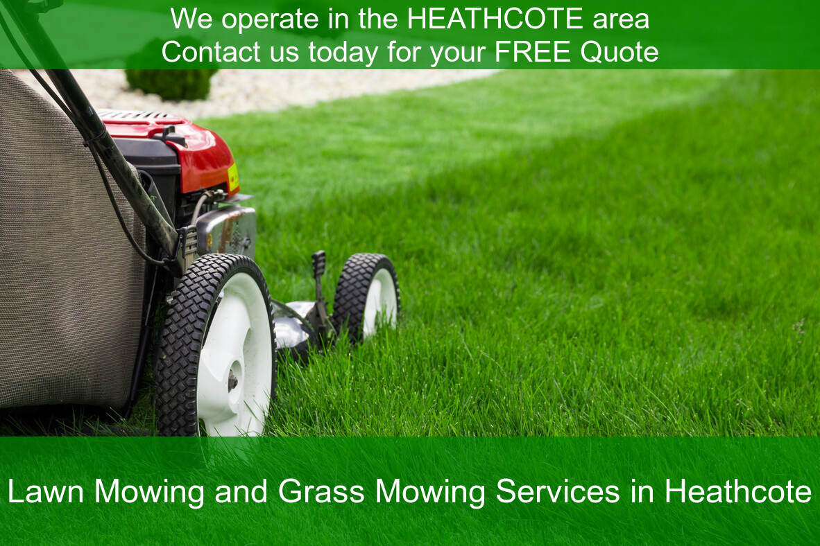 Grass mowing in Heathcote