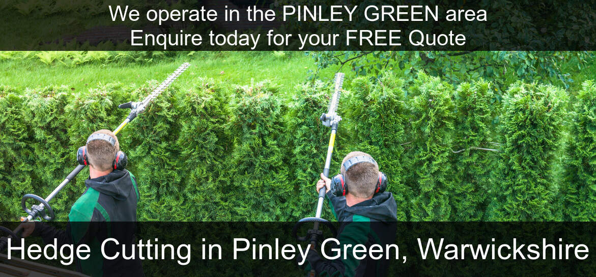 Hedge Maintenance in Pinley Green